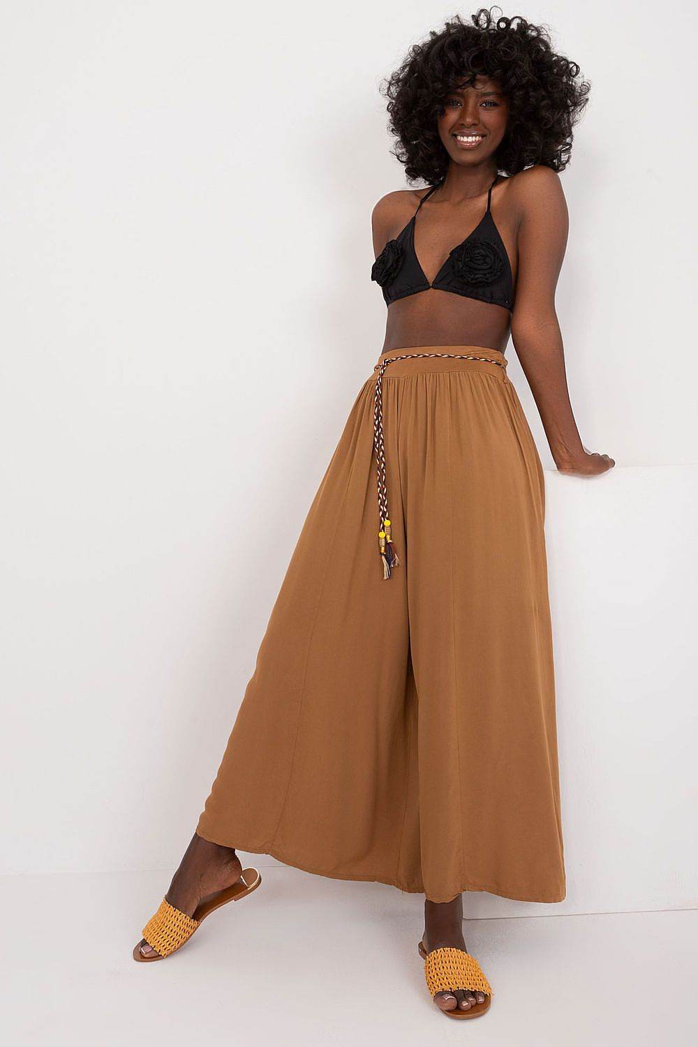 Women trousers Och Bella - CELIA MODA