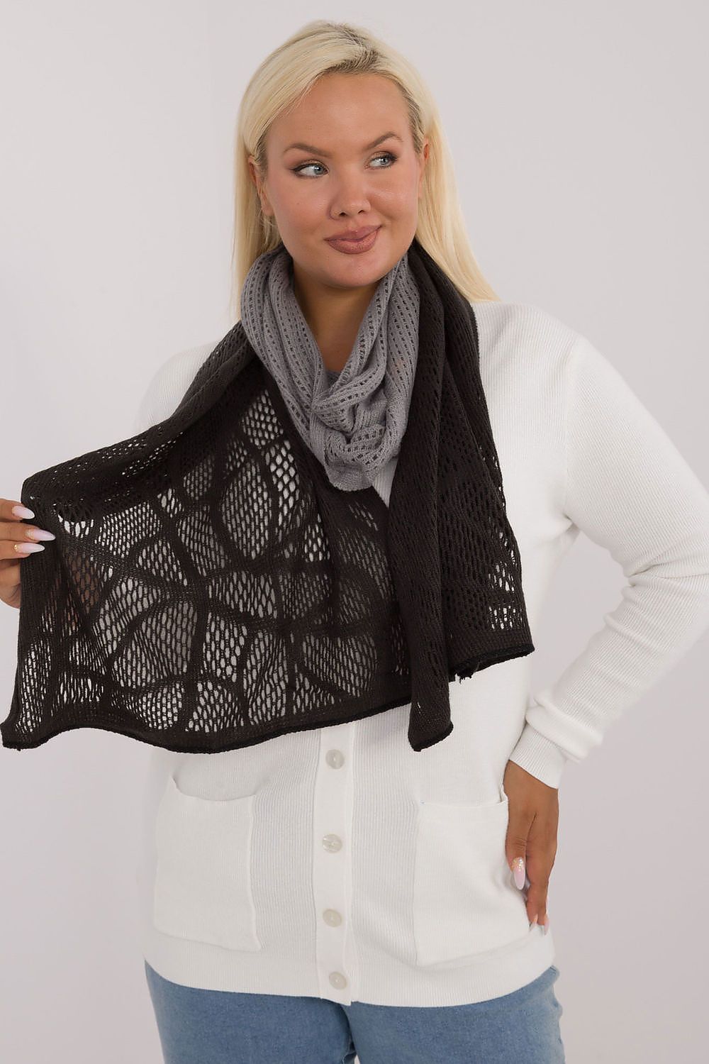 Shawl model 200849 Factory Price