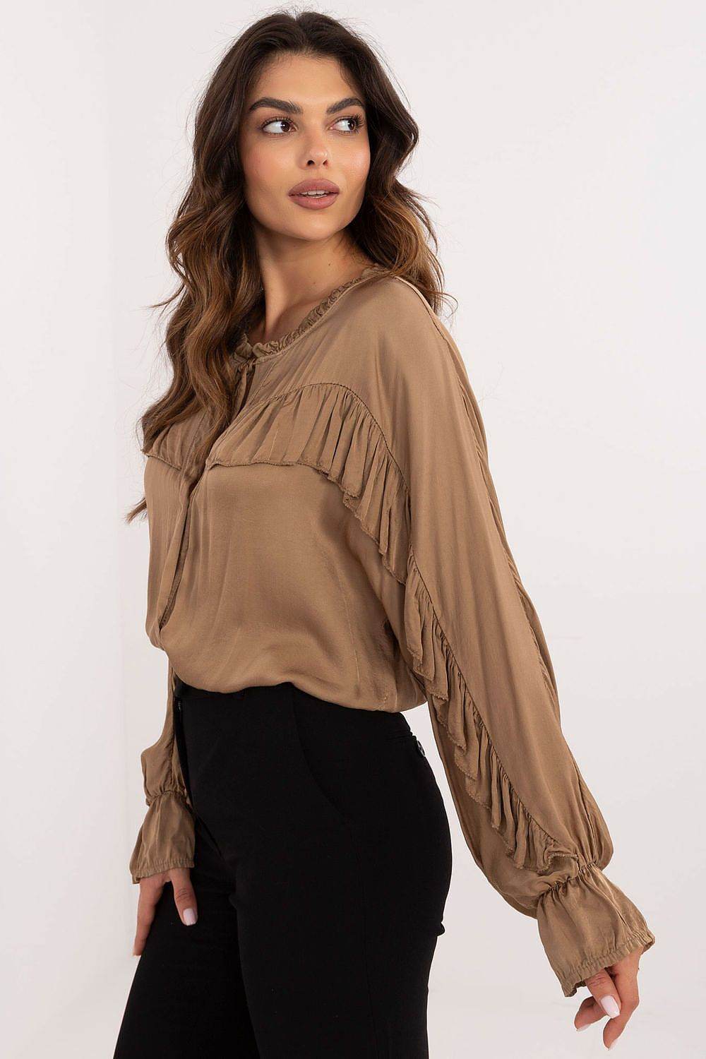 Long sleeve shirt Och Bella - CELIA MODA