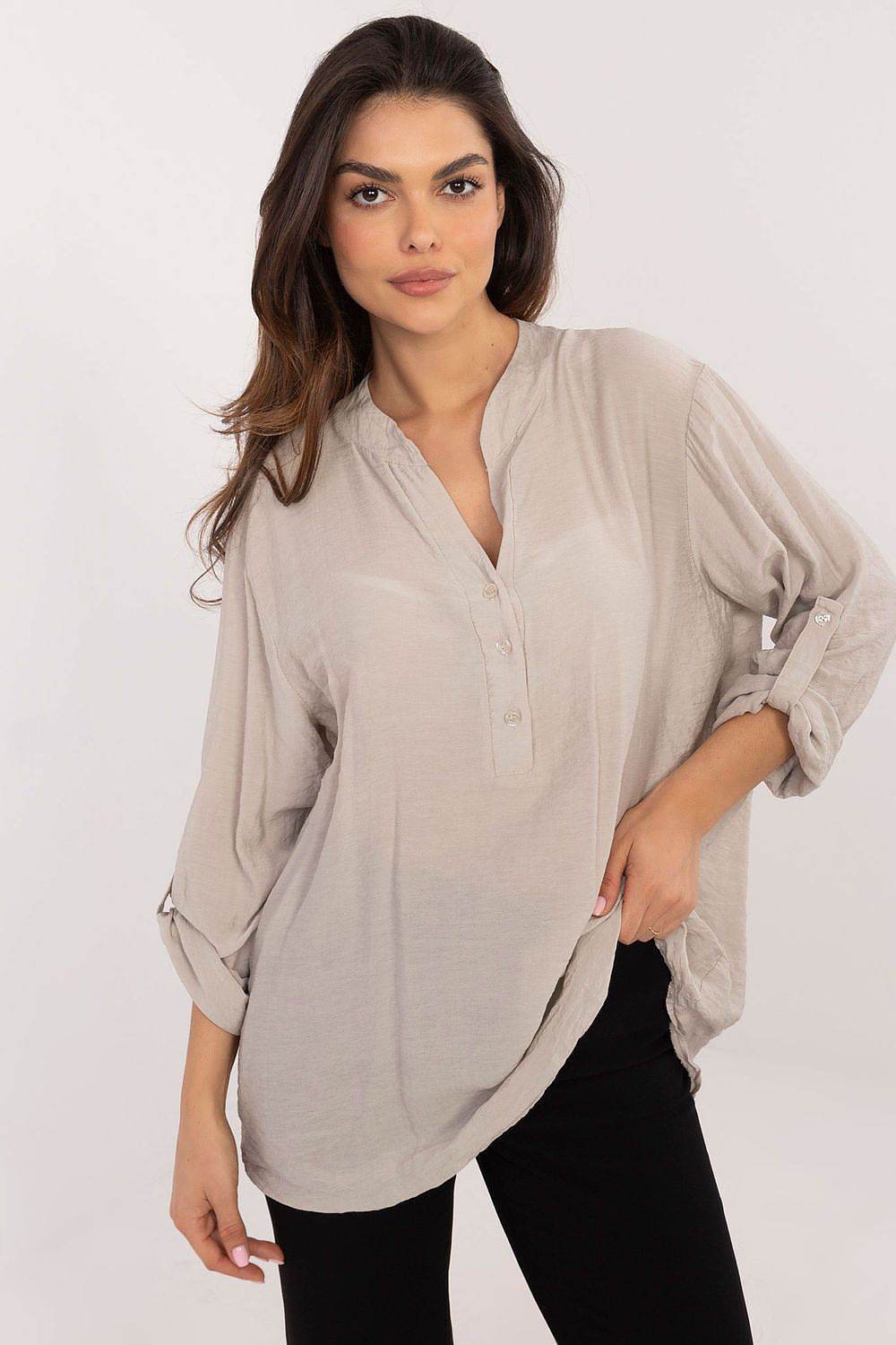Long sleeve shirt Och Bella - CELIA MODA