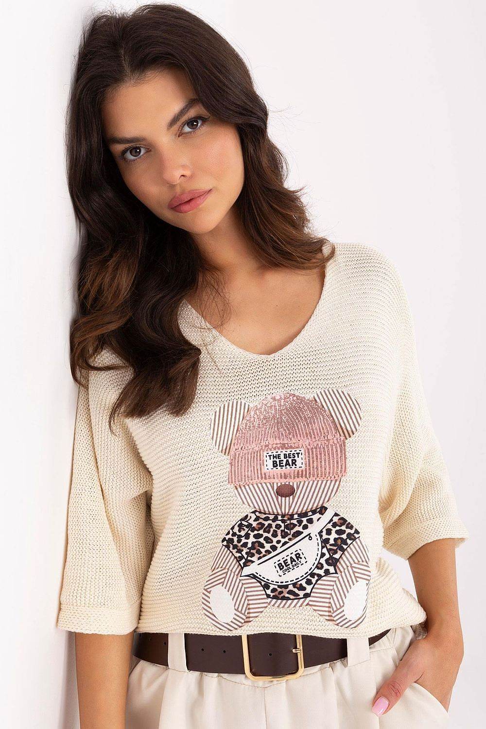 Short sleeve sweater Italy Moda - CELIA MODA