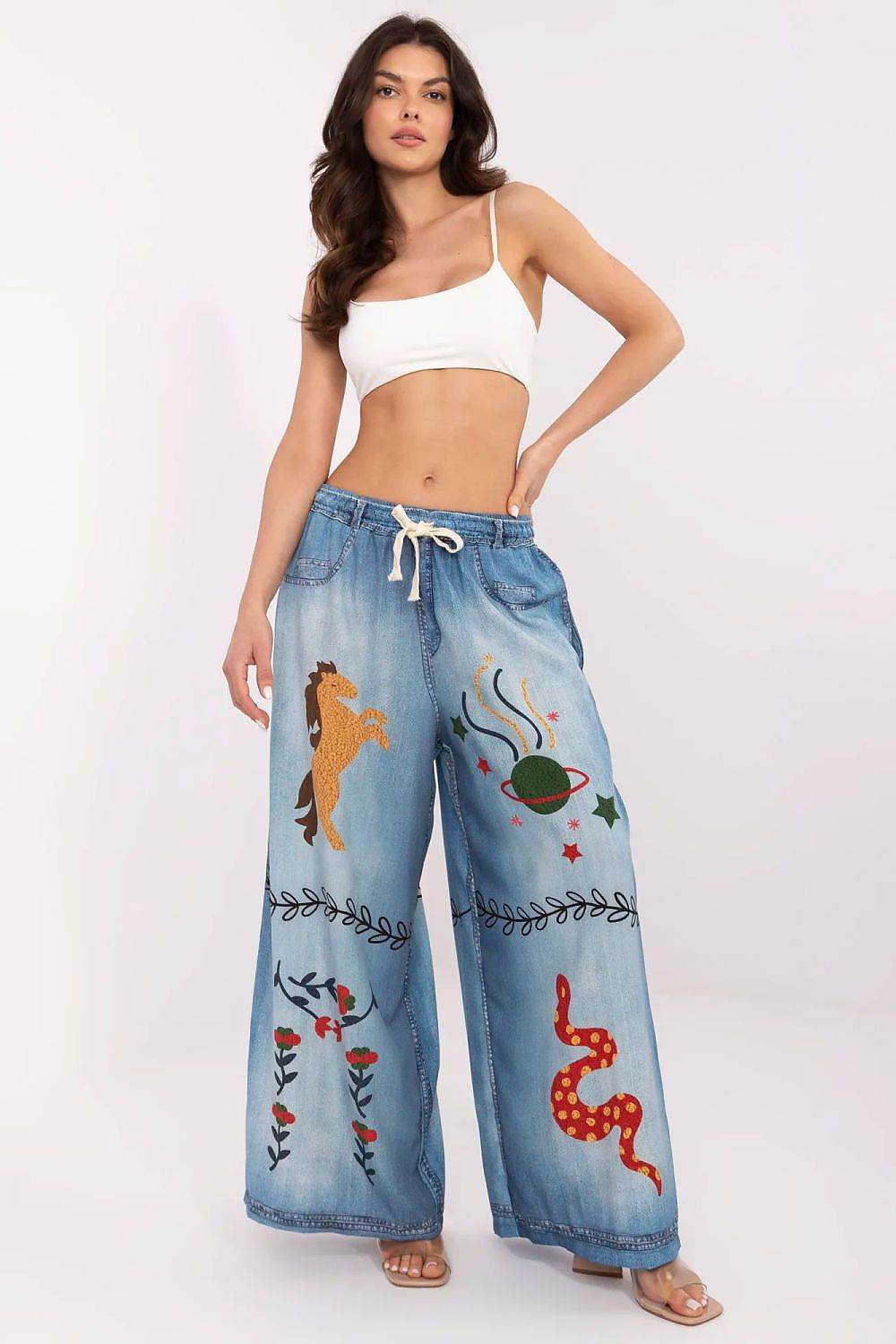 Women trousers Italy Moda - CELIA MODA