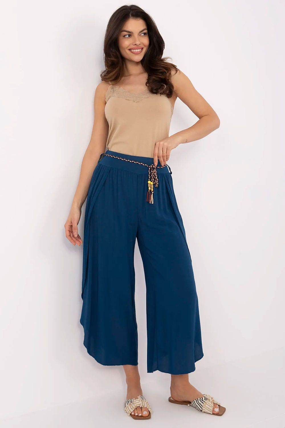 Women trousers Och Bella - CELIA MODA
