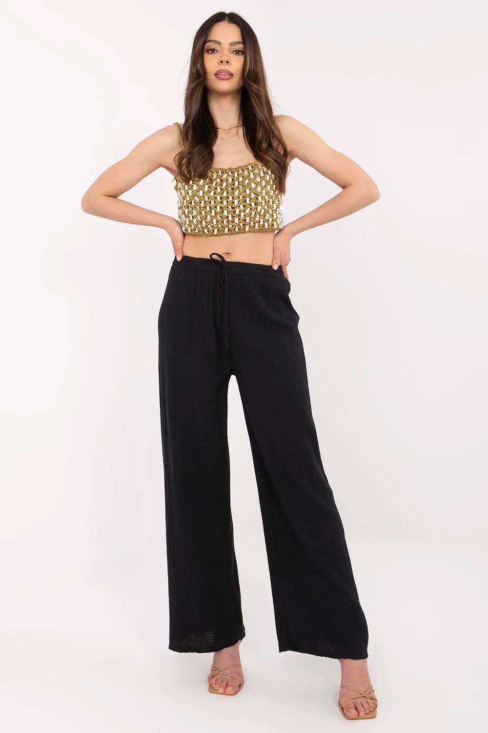 Women trousers Och Bella - CELIA MODA