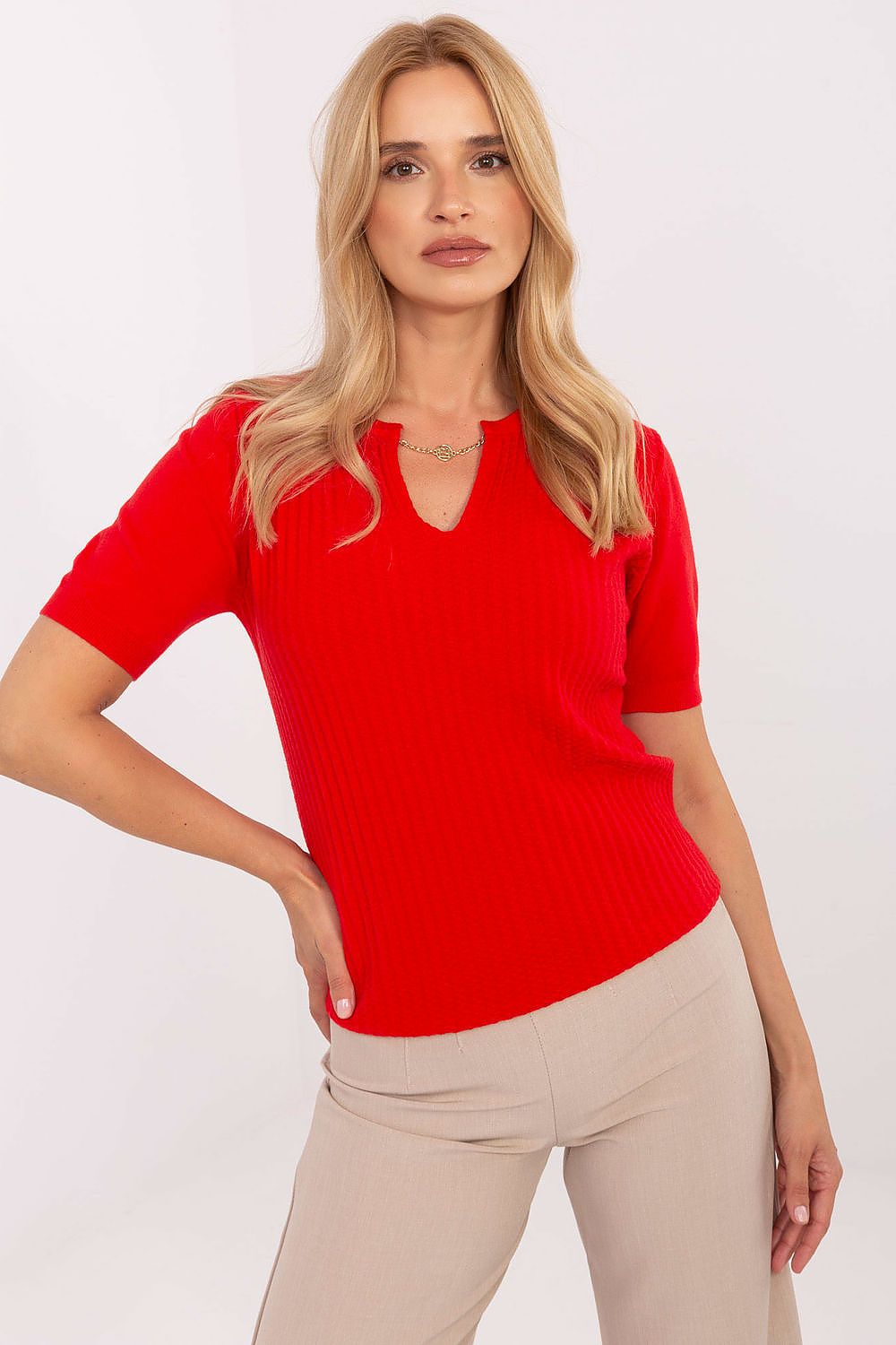 Short sleeve sweater model 216769 Factory Price