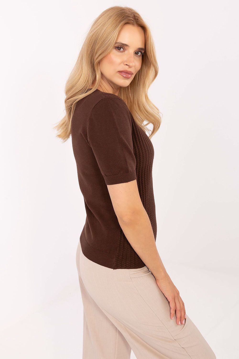 Short sleeve sweater model 216774 Factory Price