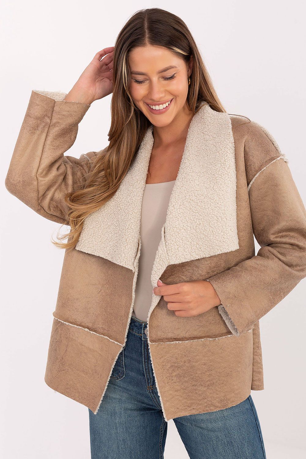 Jacket model 217640 Factory Price
