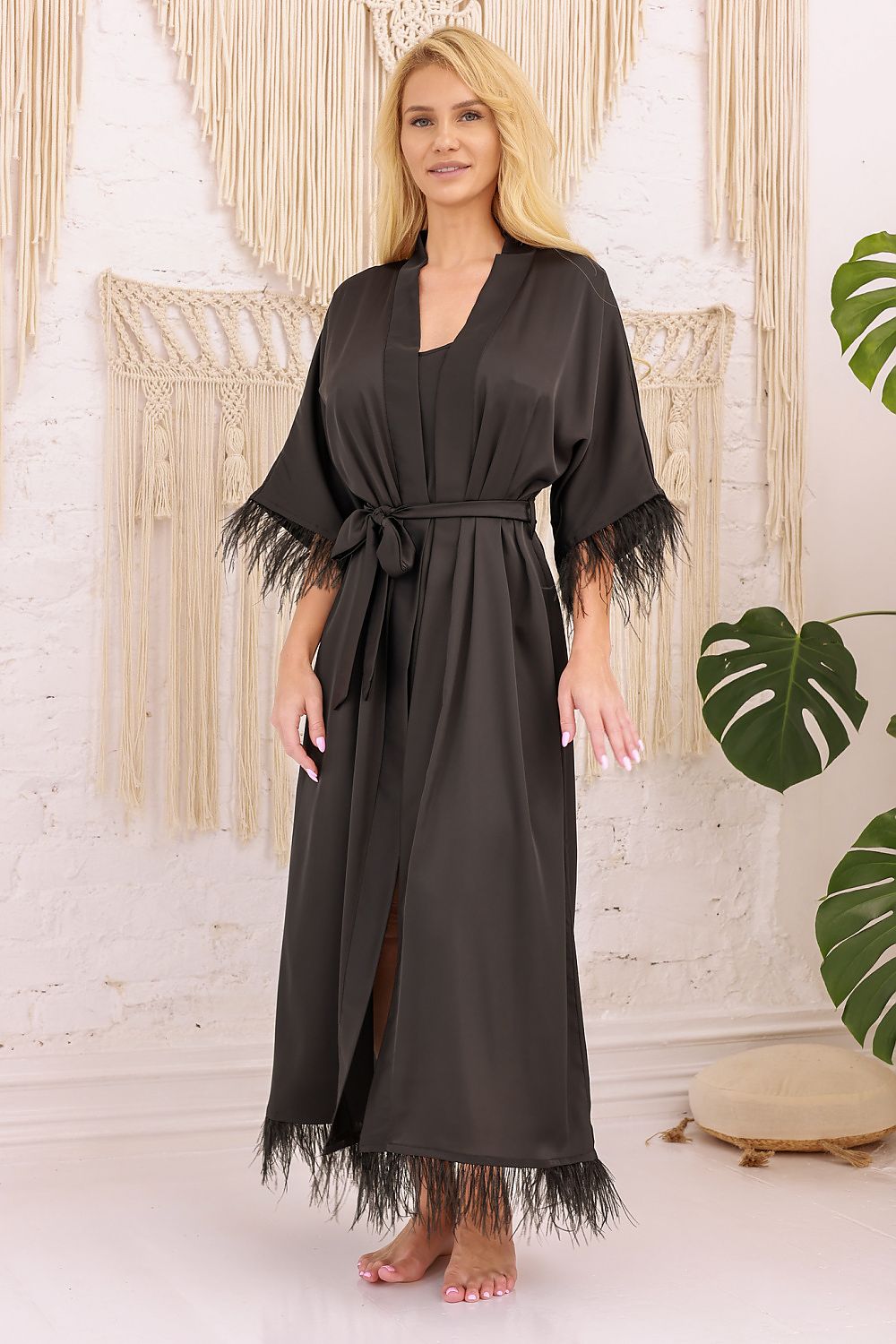 Bathrobe model 218886 Kalimo