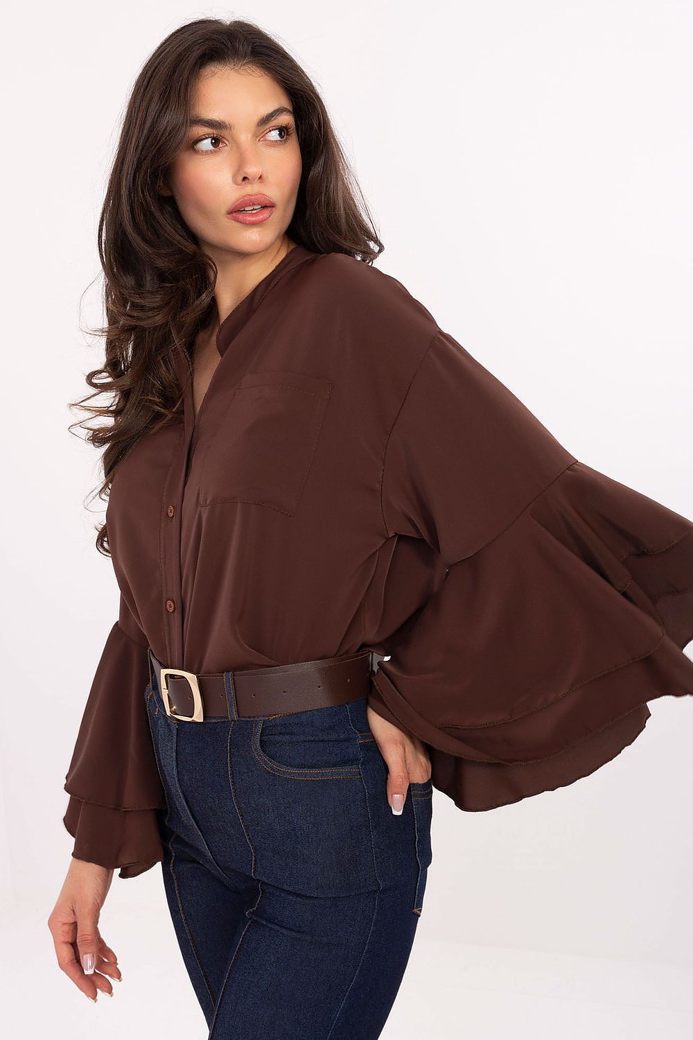 Long sleeve shirt model 219625 Rue Paris