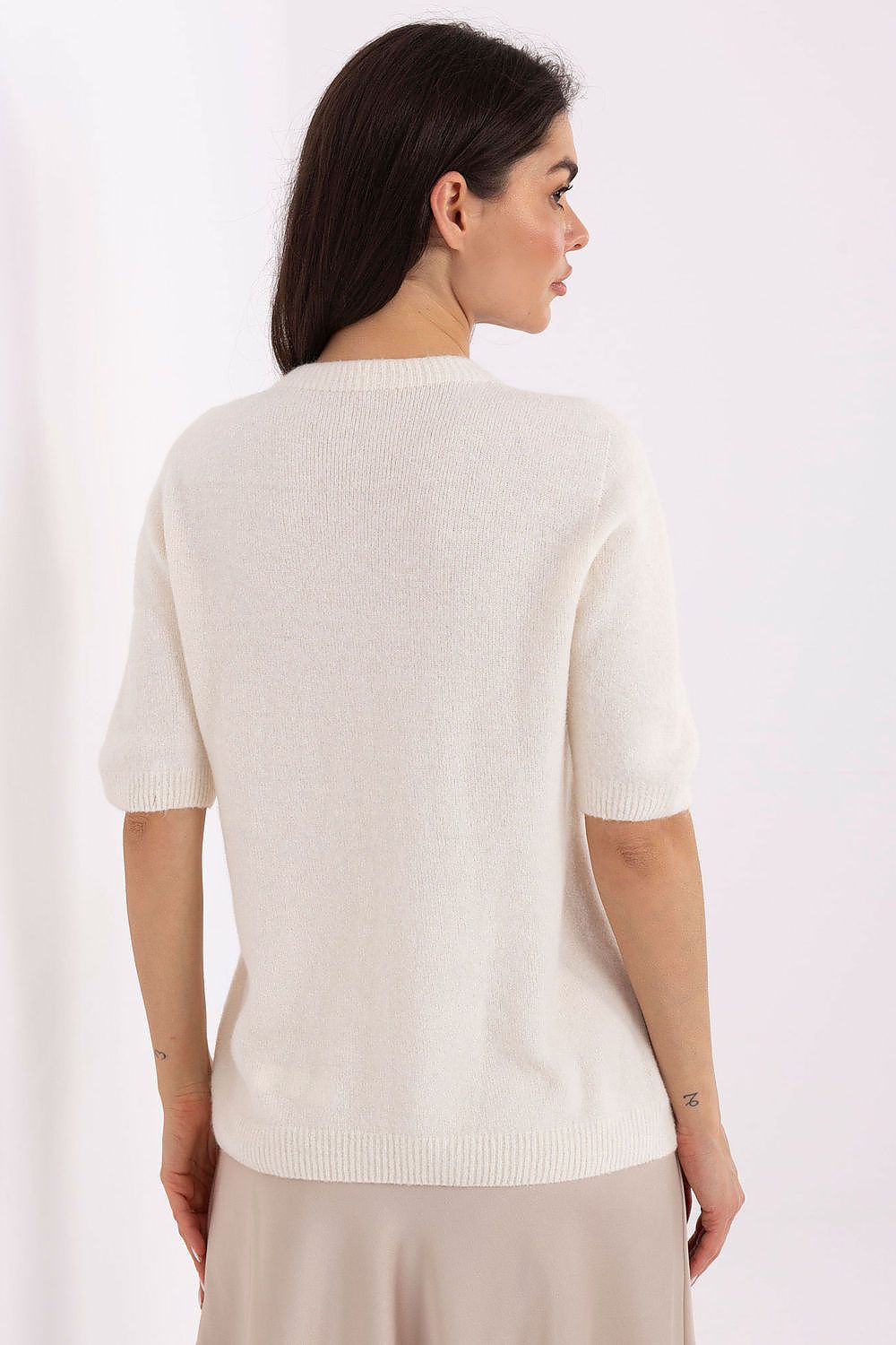 Short sleeve sweater model 221595 Italy Moda