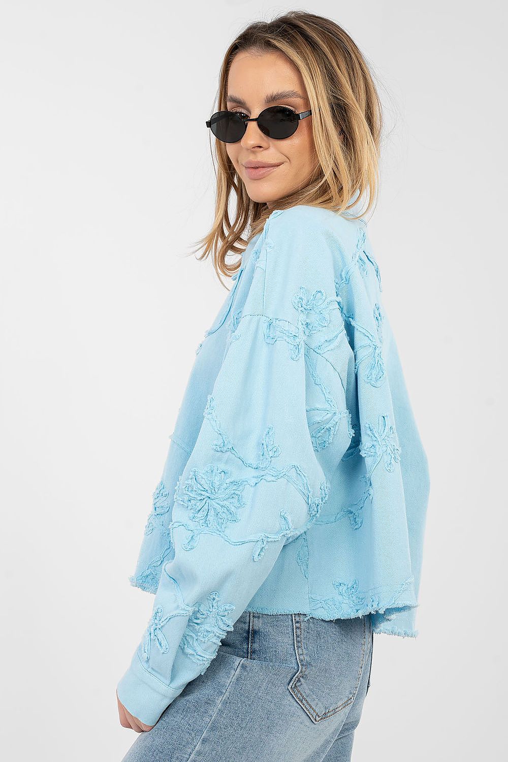 Denim jacket model 223793 Rue Paris