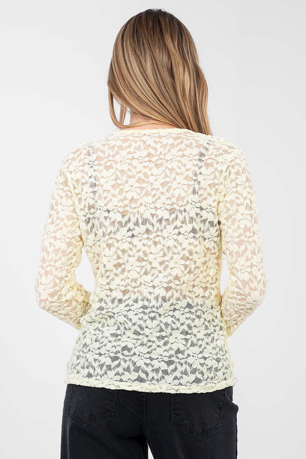 Lace blouse model 223840 Rue Paris