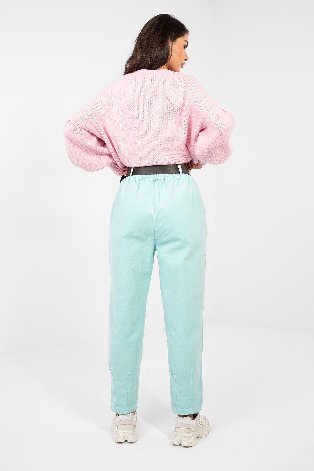 corduroy trousers model 224385 Italy Moda