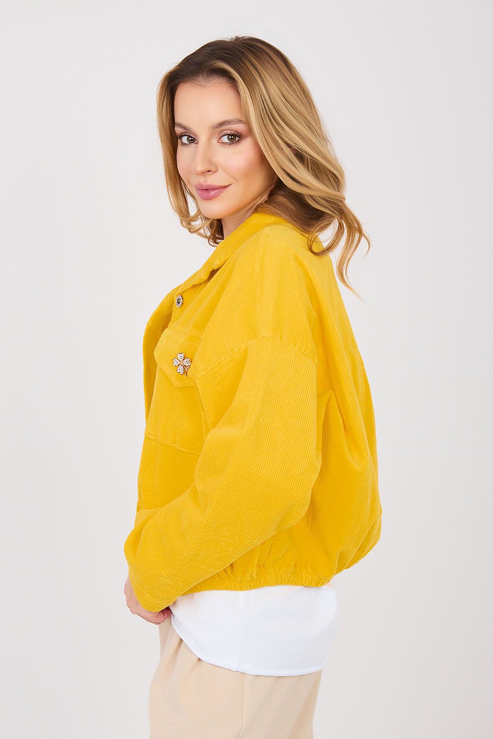Corduroy jacket model 224982 Rue Paris