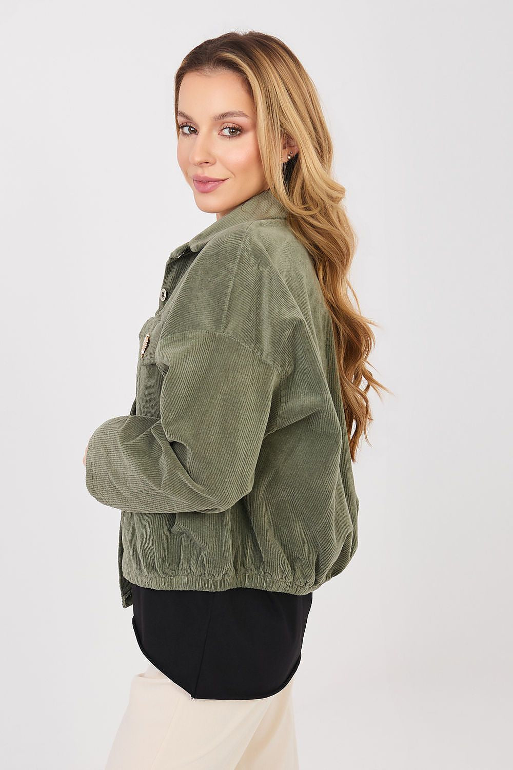 Corduroy jacket model 224986 Rue Paris