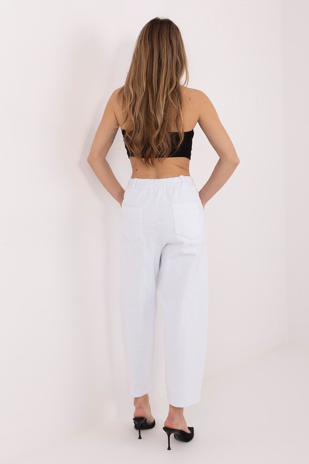 corduroy trousers model 224997 Rue Paris