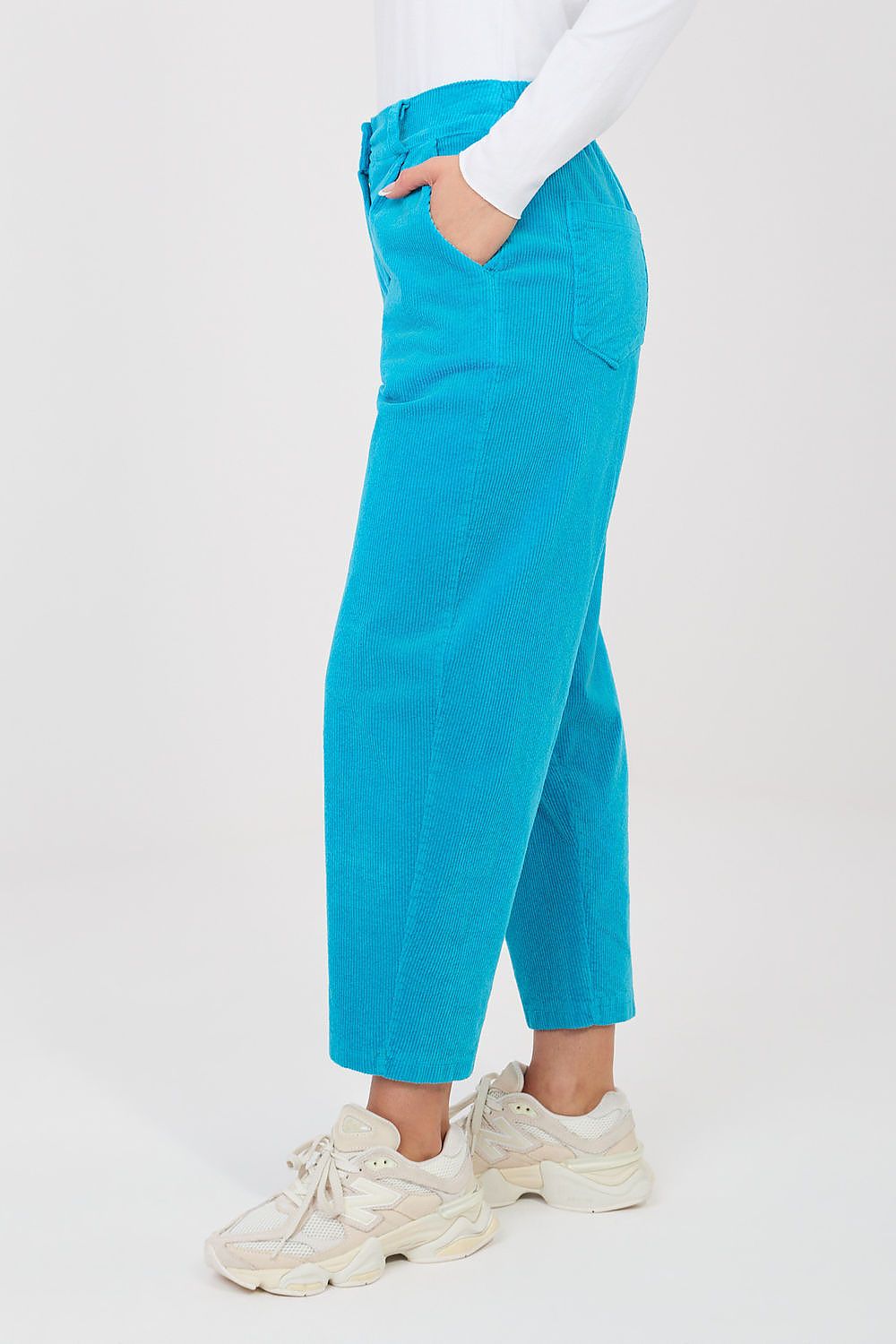 corduroy trousers model 225086 Rue Paris
