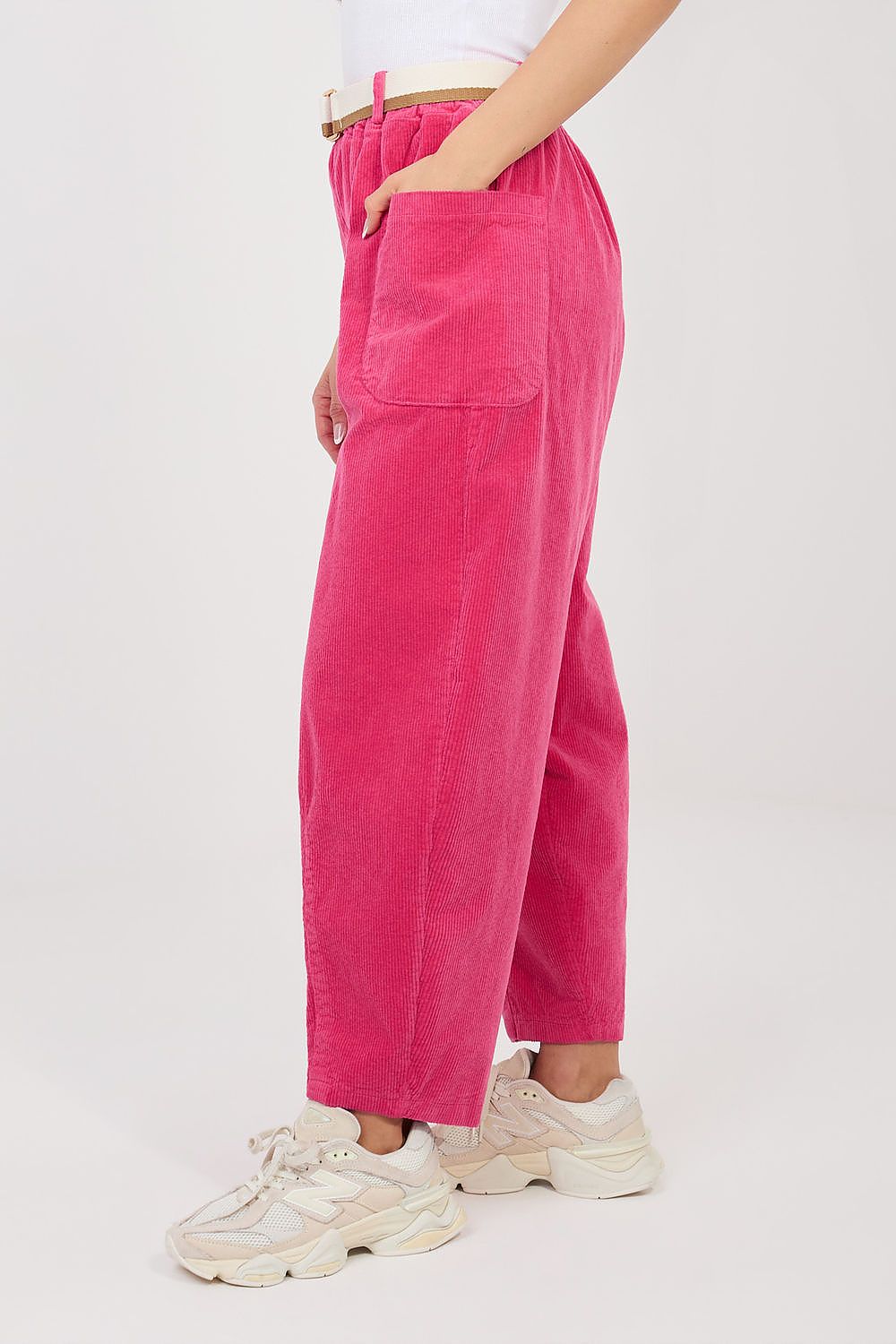 corduroy trousers model 225095 Rue Paris