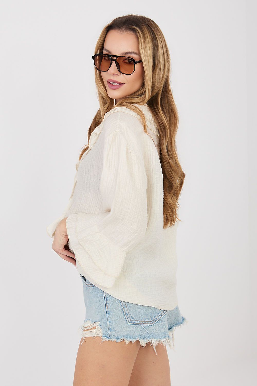 Long sleeve shirt model 225519 Italy Moda