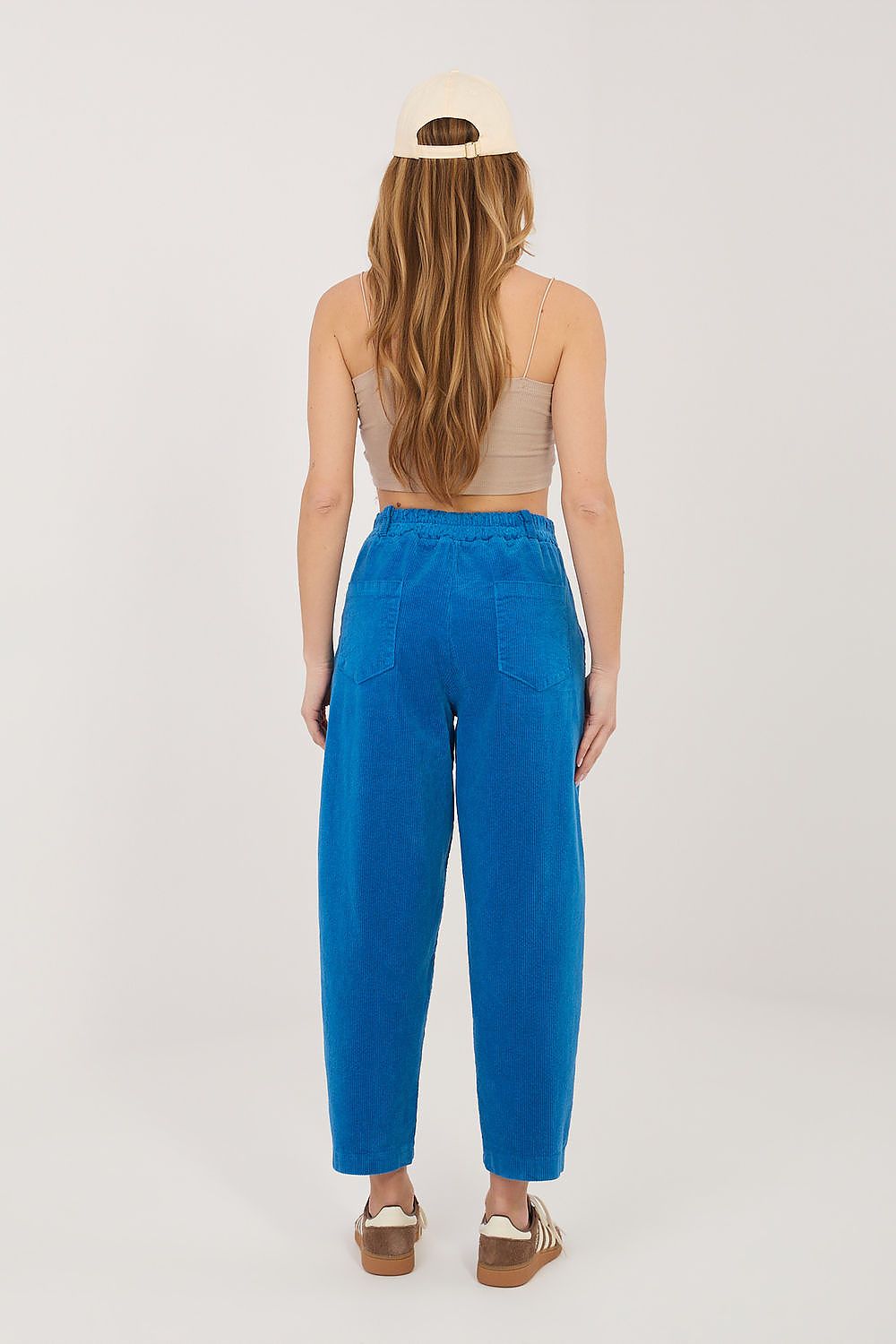 corduroy trousers model 228362 Rue Paris