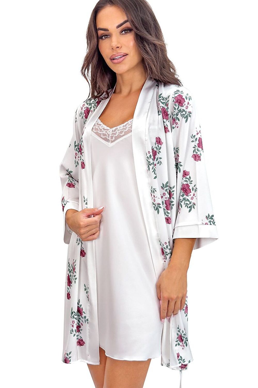 Short bathrobe model 228595 Donna