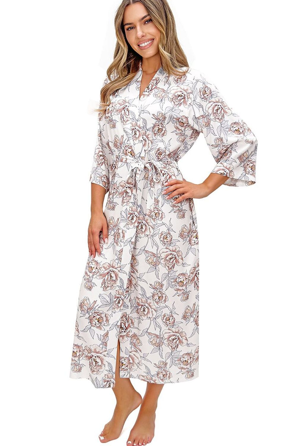 Bathrobe model 228612 Donna