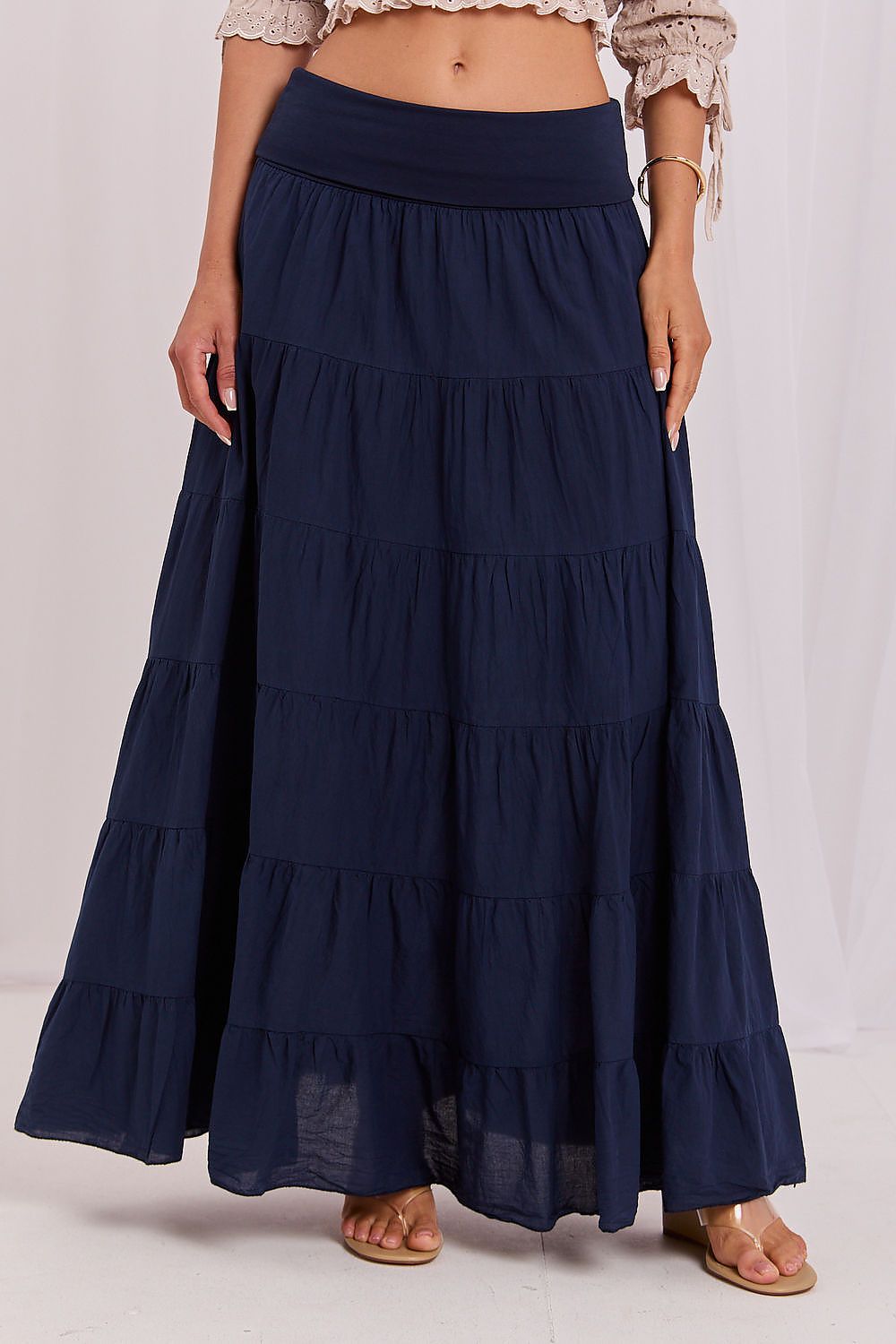 Long skirt model 229476 Italy Moda