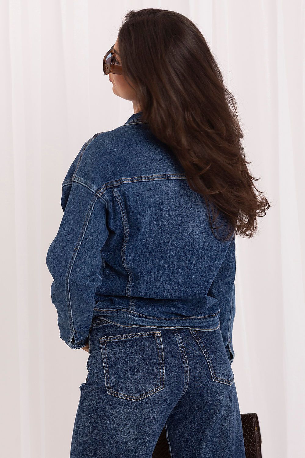Denim jacket model 231366 Italy Moda