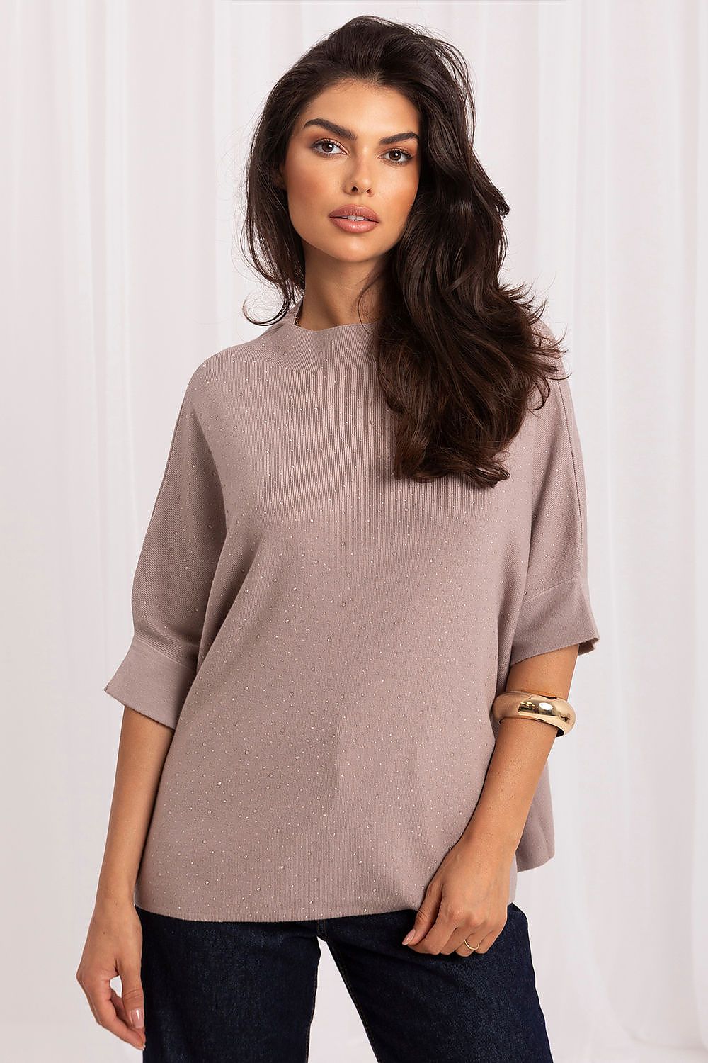 Short sleeve sweater model 231503 Italy Moda