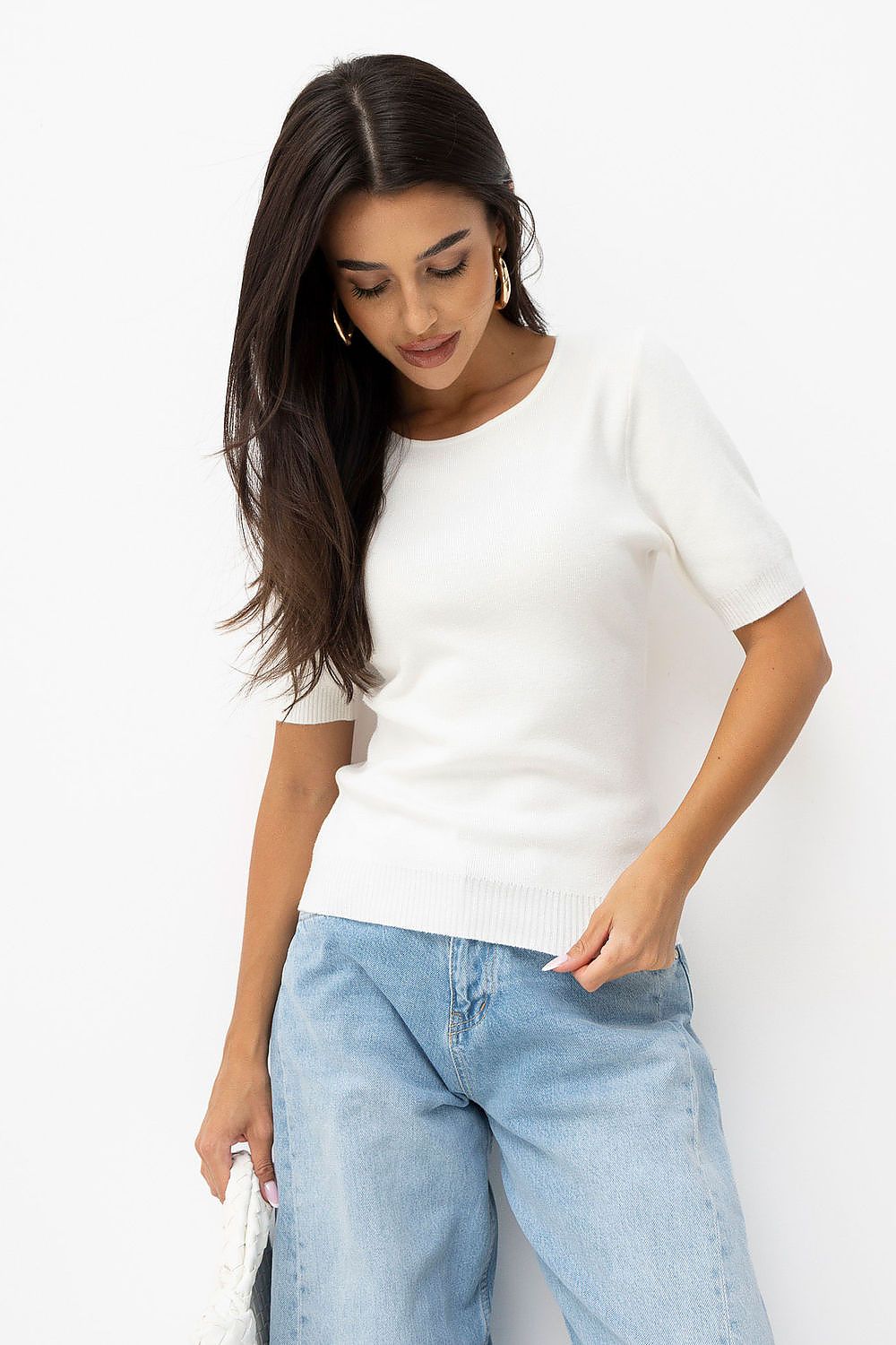 Short sleeve sweater model 232578 Factory Price