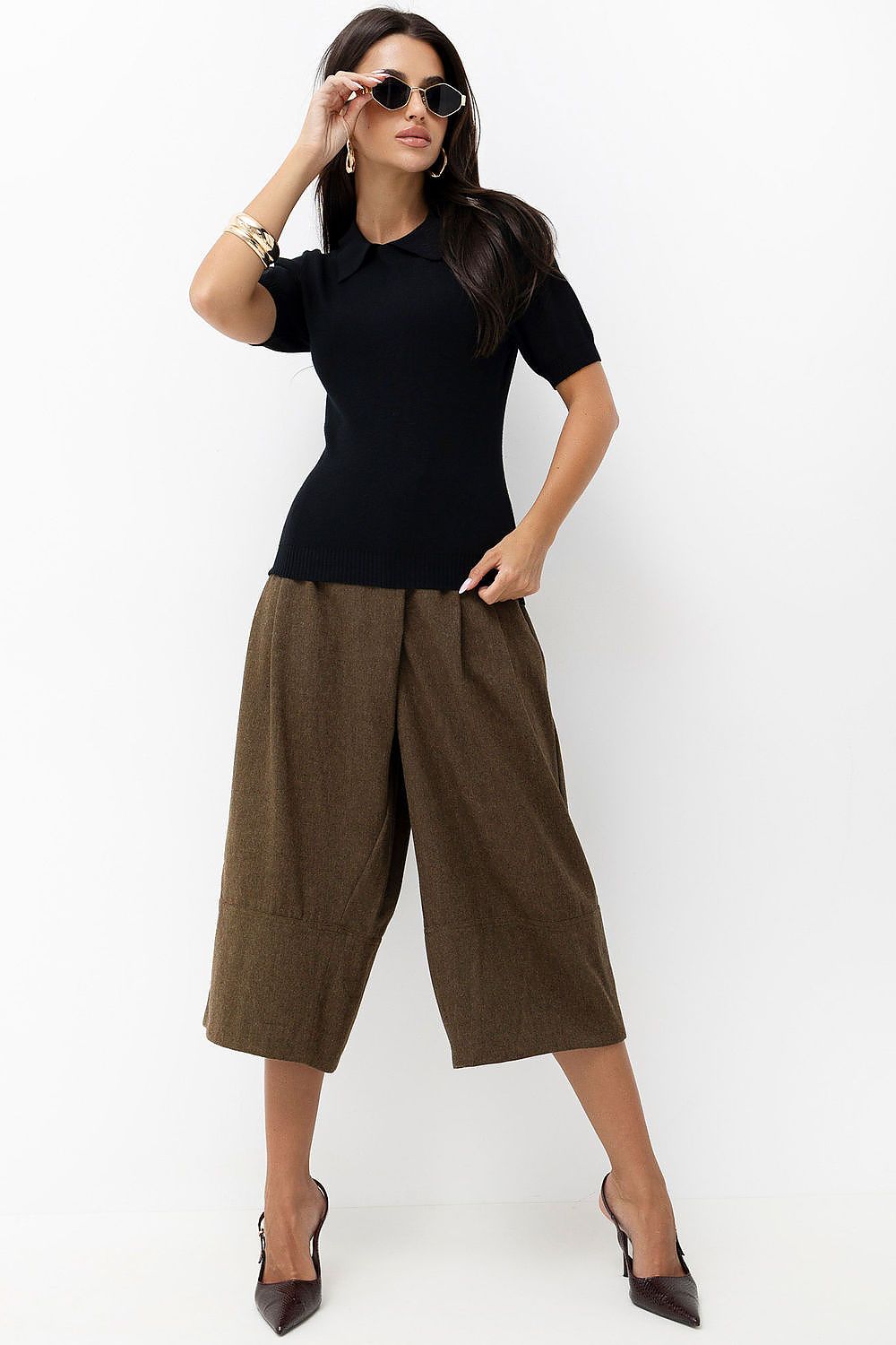 Short sleeve sweater model 232583 Factory Price