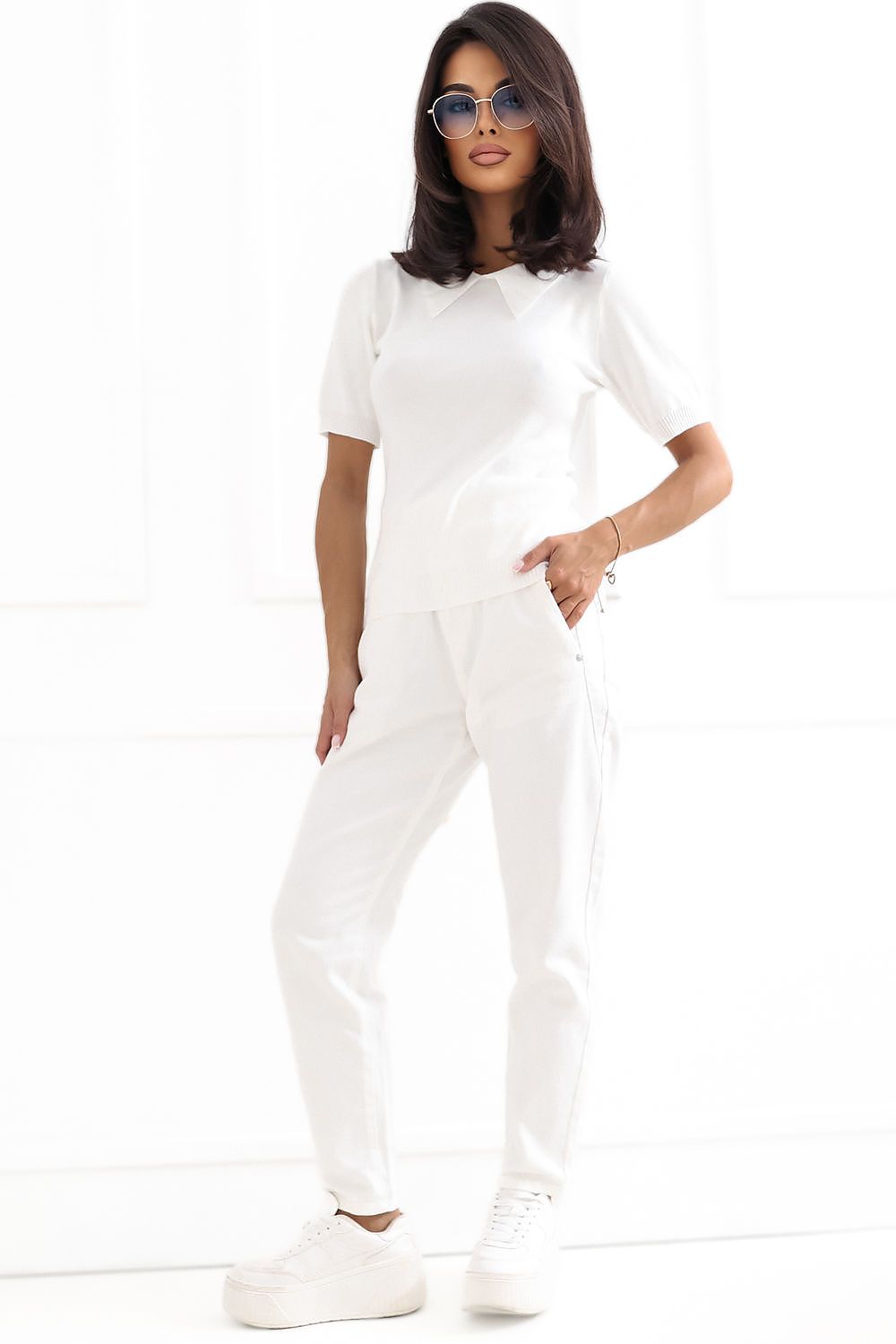 Short sleeve sweater model 232585 Factory Price