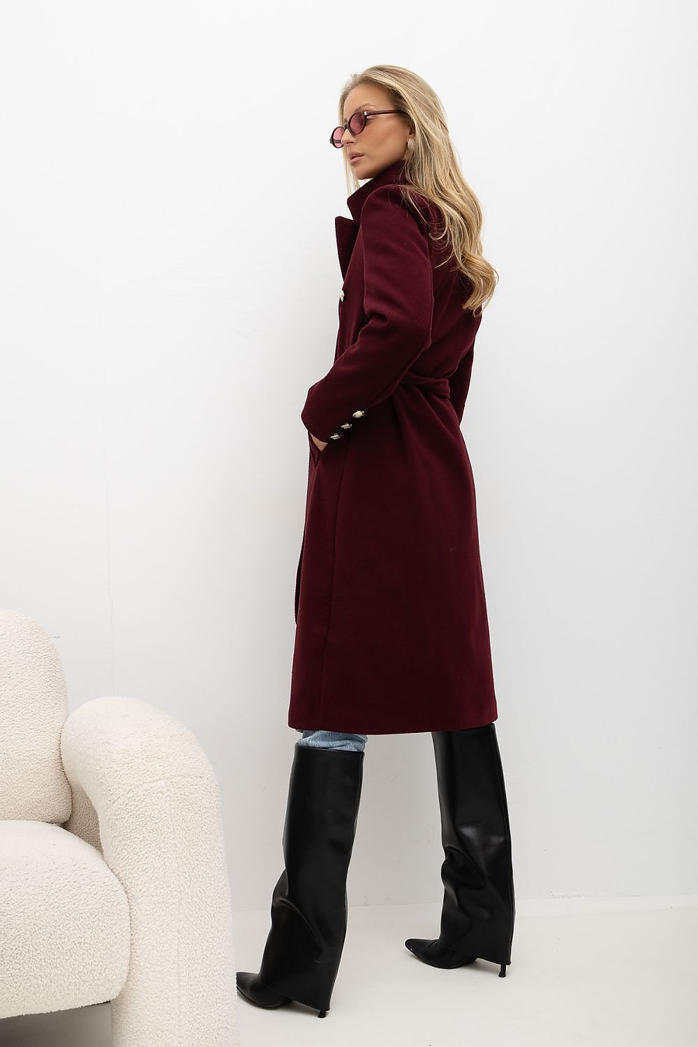 Coat model 232543 Factory Price