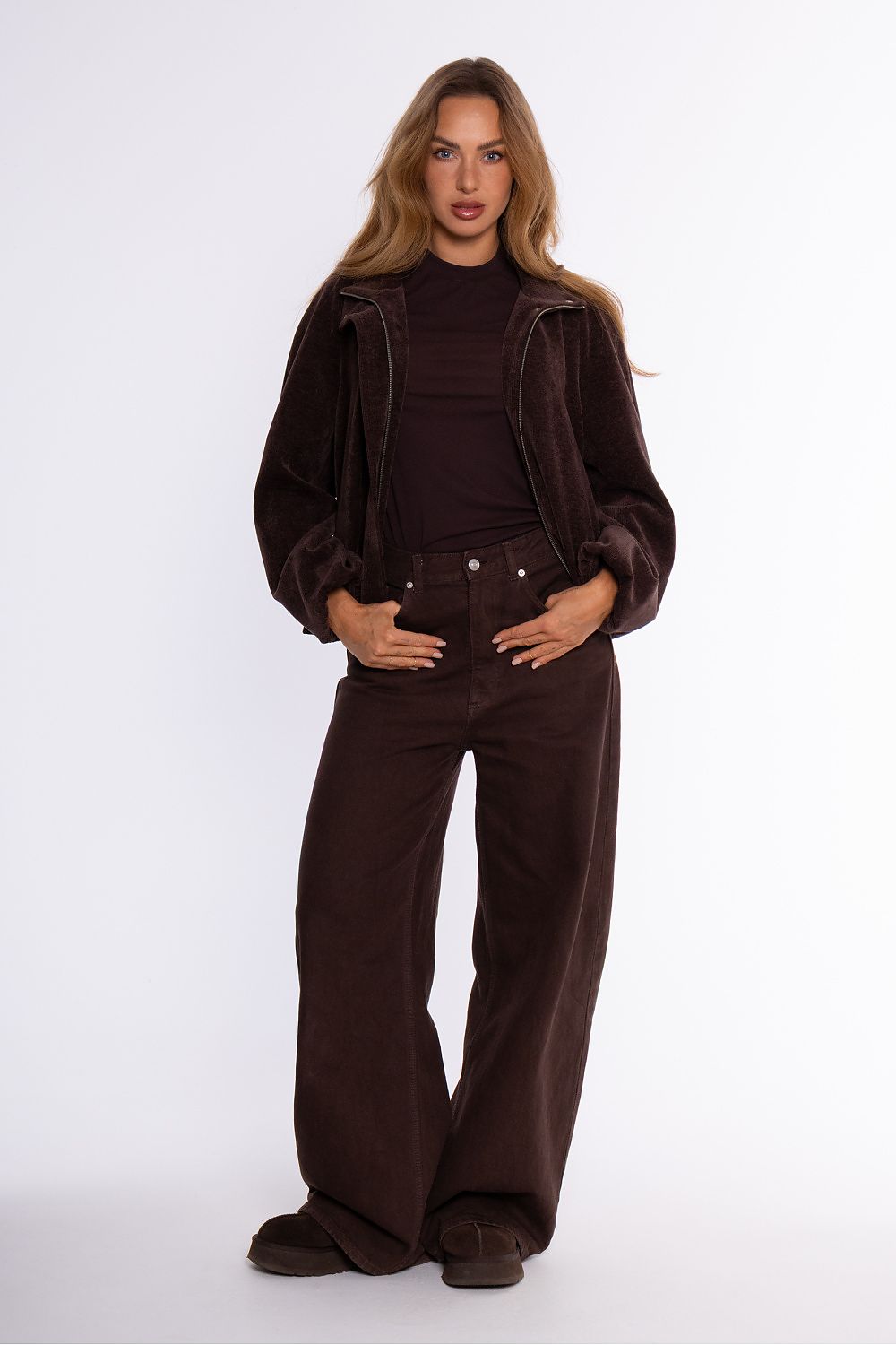 Corduroy jacket model 232851 Moe