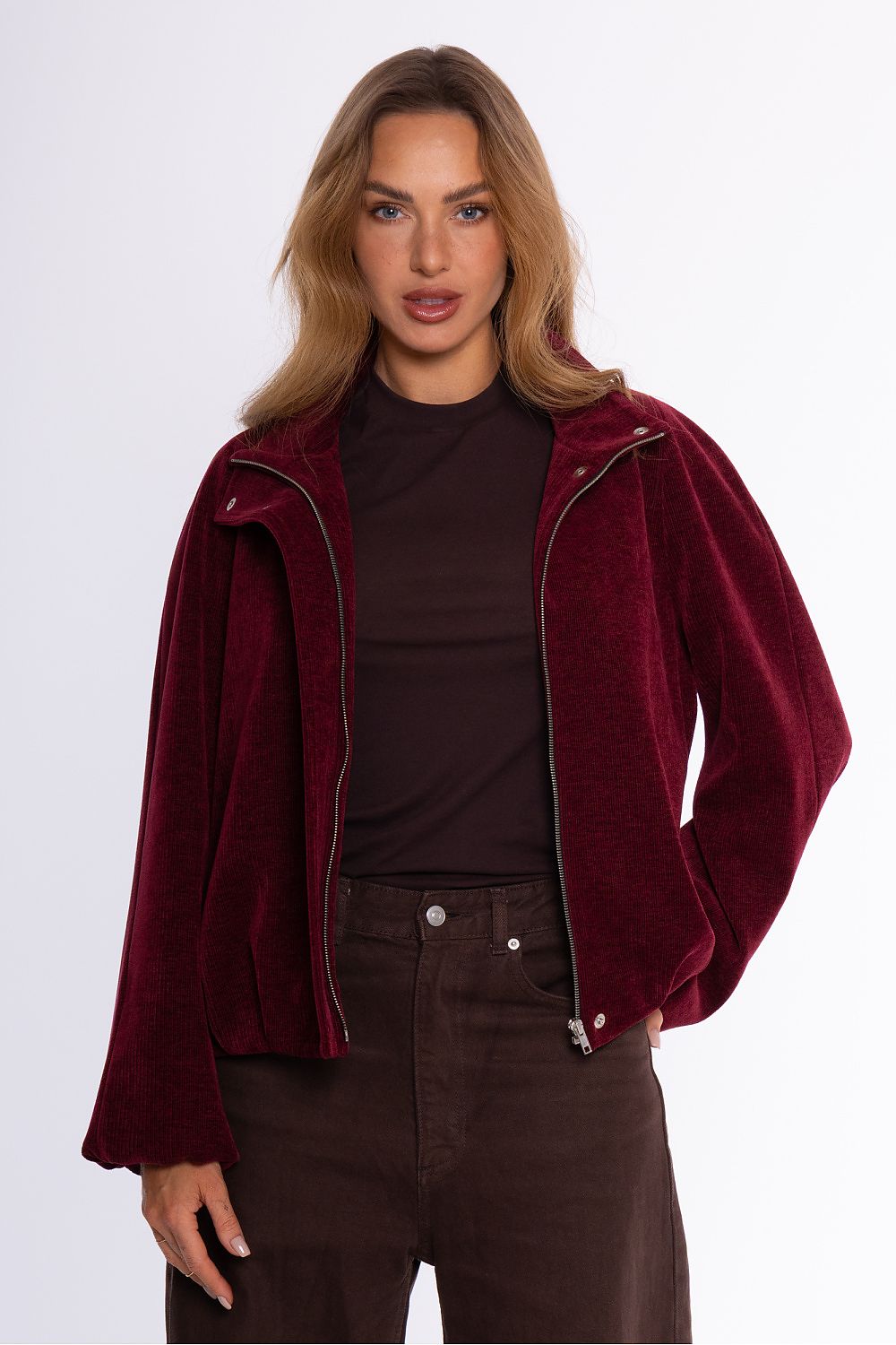 Corduroy jacket model 232854 Moe