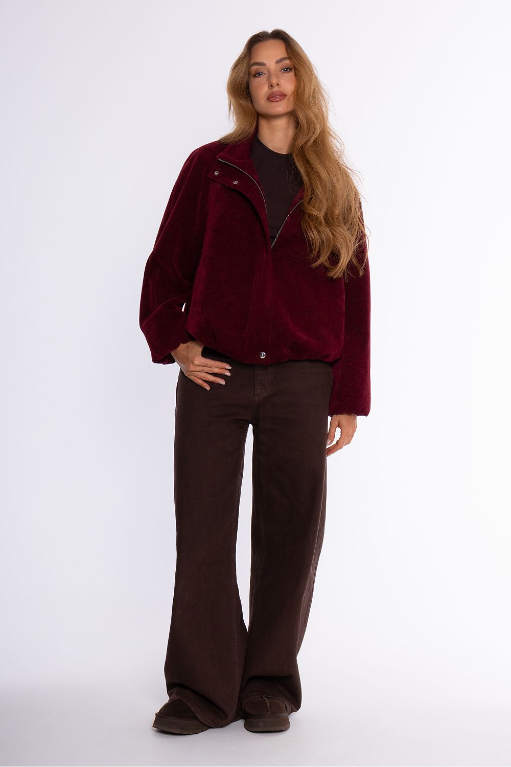 Corduroy jacket model 232854 Moe
