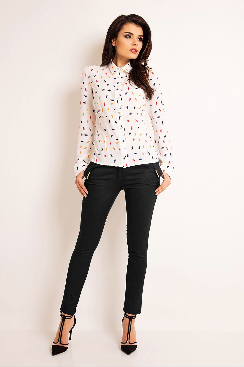 Long sleeve shirt model 80527 awama