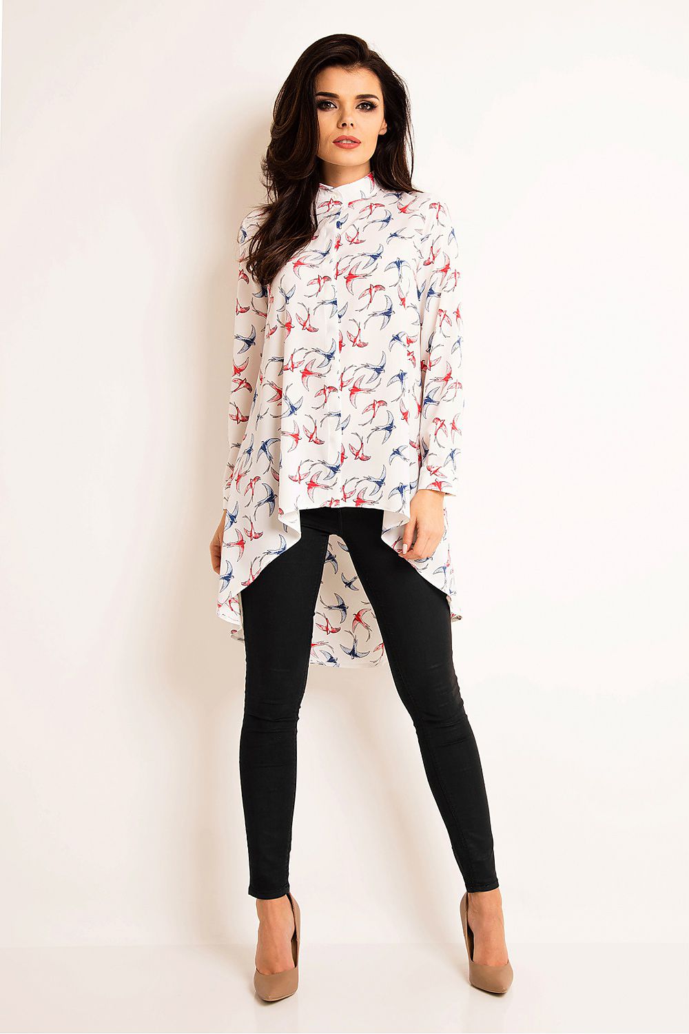 Long sleeve shirt model 80540 awama