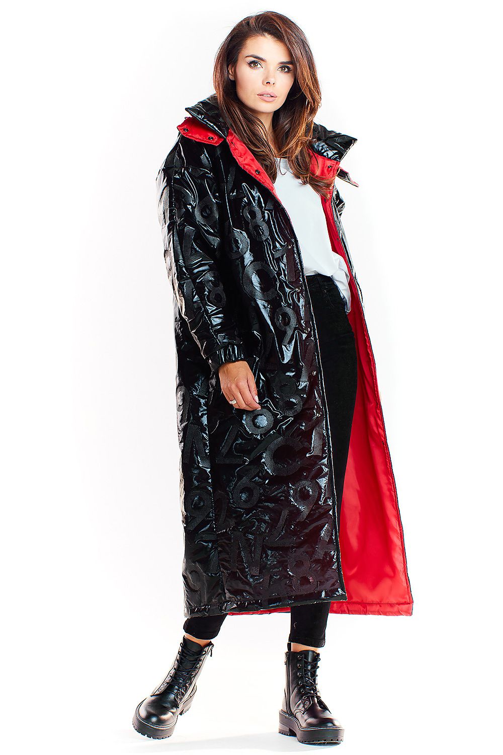 Coat model 139547 awama