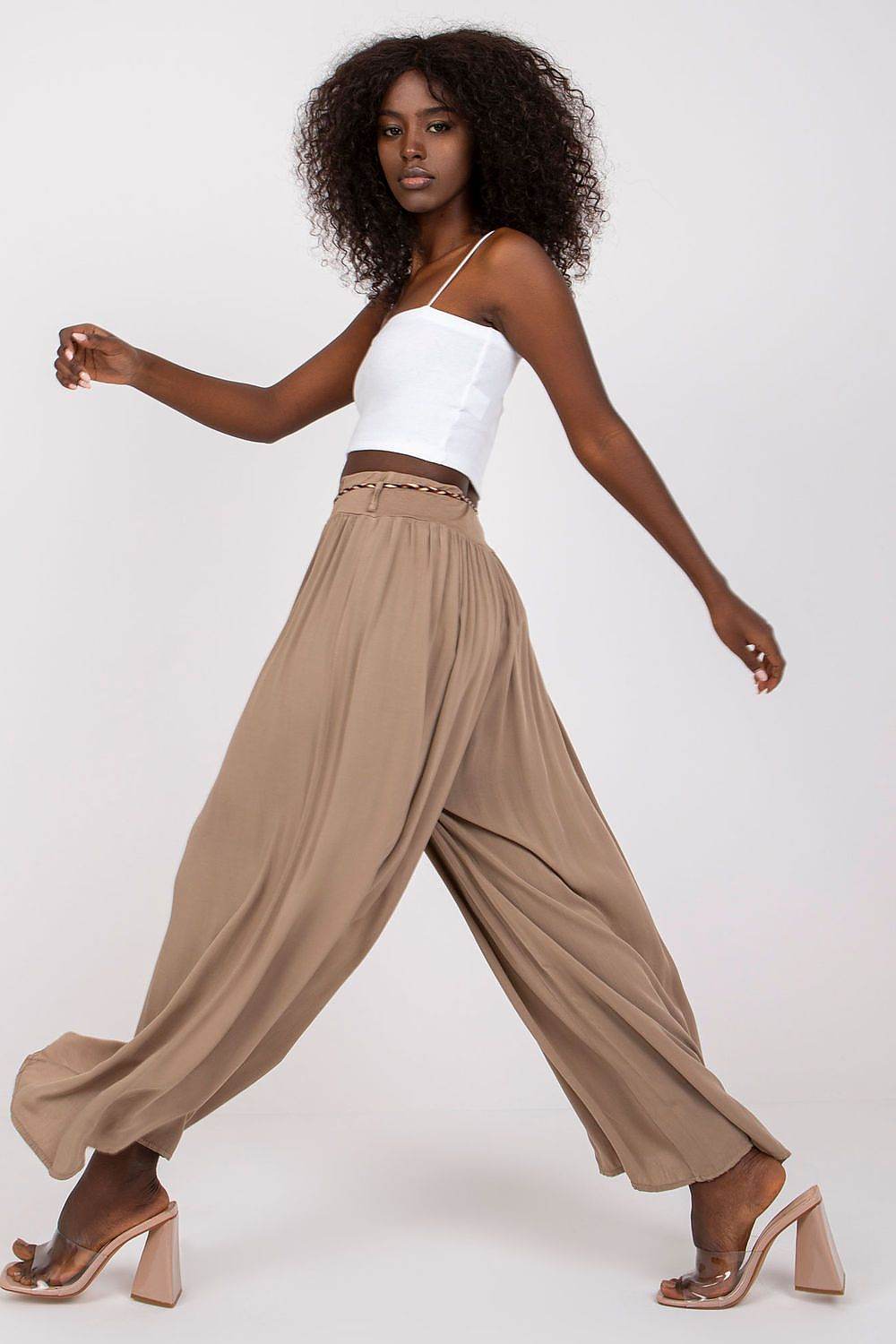 Women trousers Och Bella - CELIA MODA