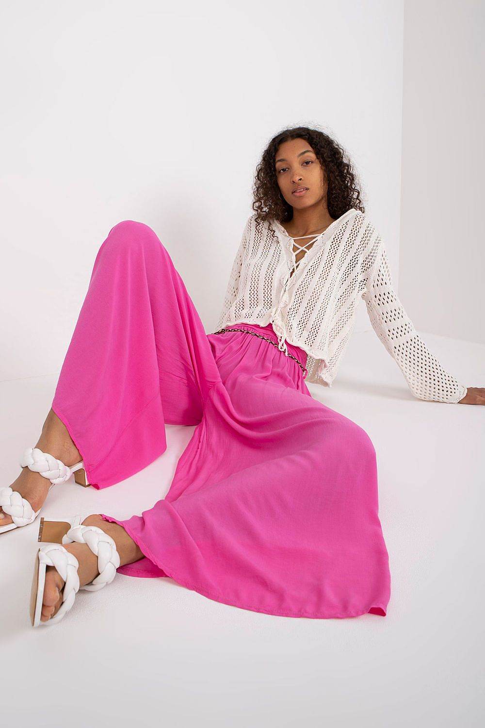 Women trousers Och Bella - CELIA MODA