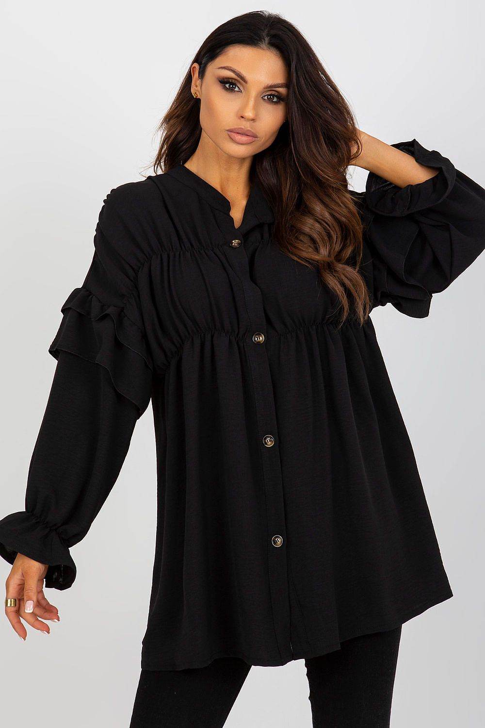 Long sleeve shirt Och Bella - CELIA MODA