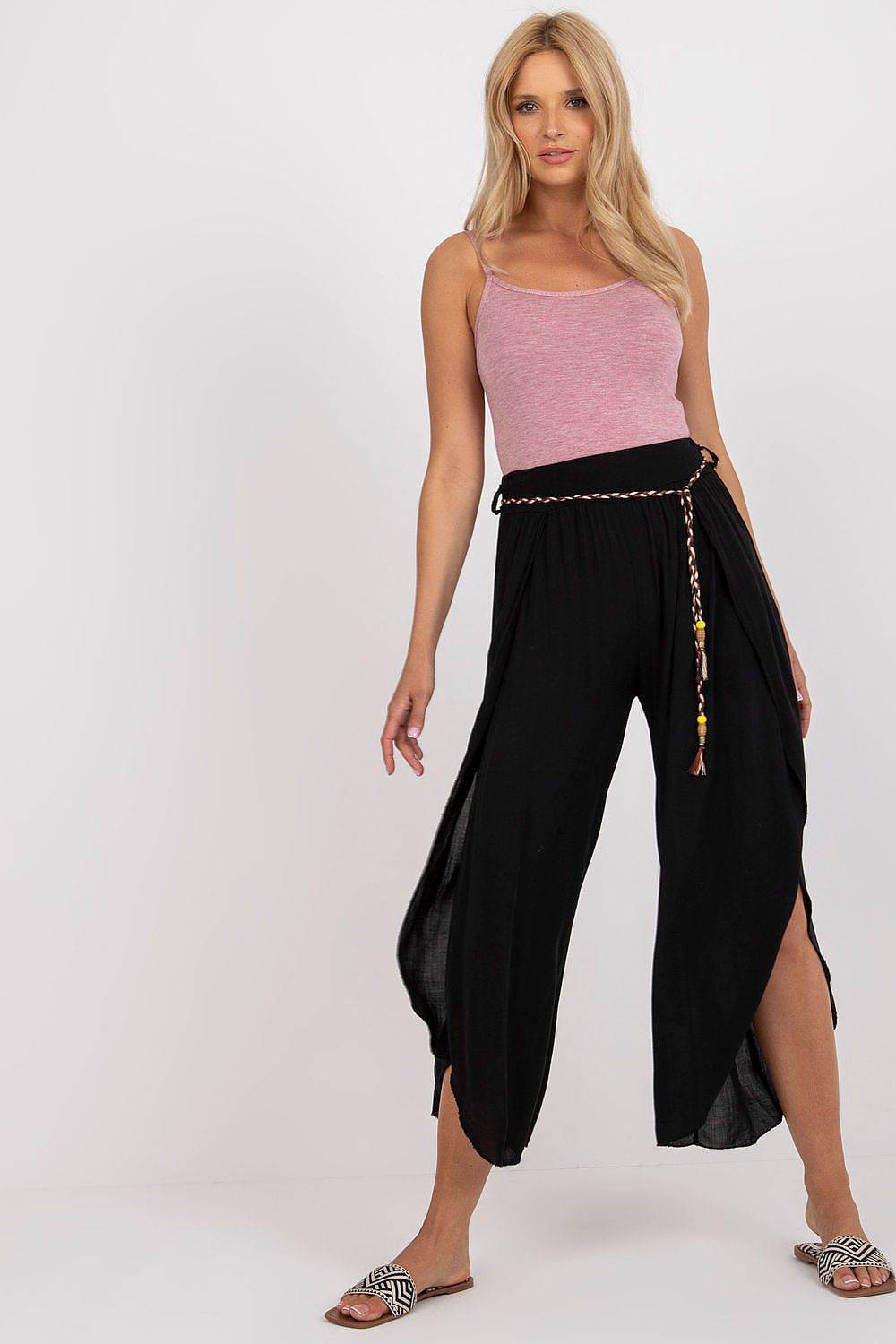 Women trousers Och Bella - CELIA MODA