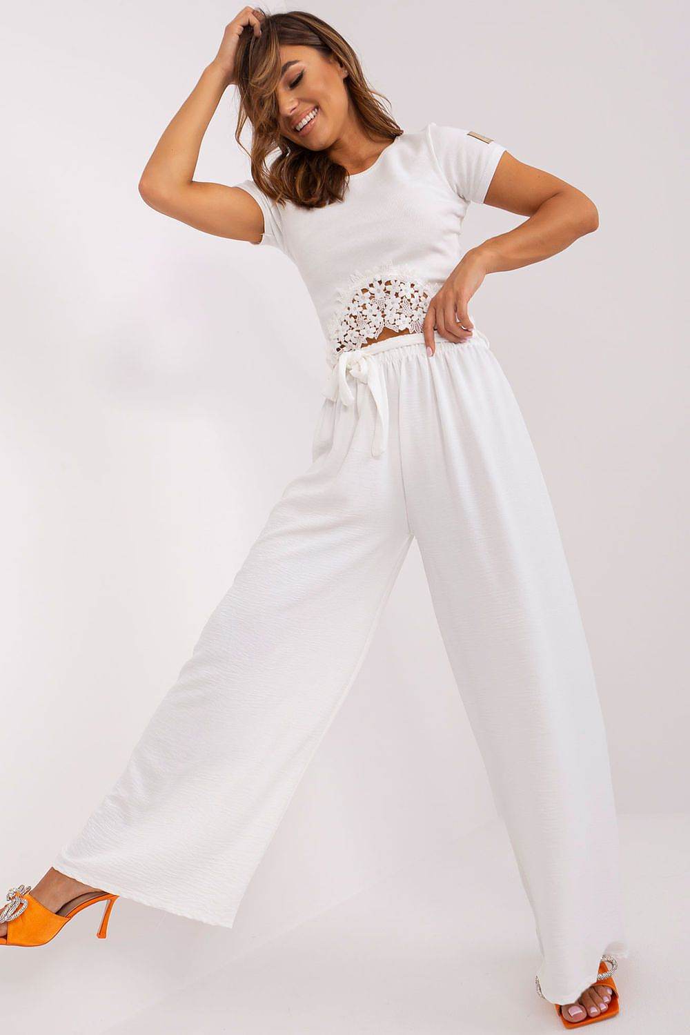 Women trousers Och Bella - CELIA MODA