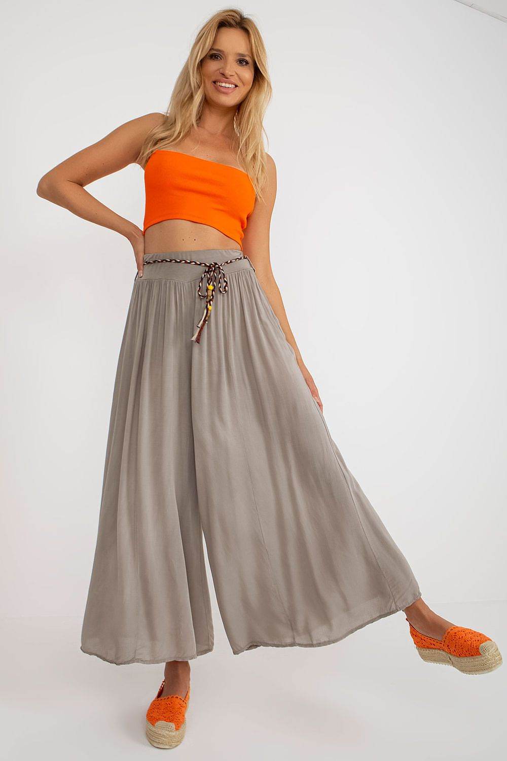 Women trousers Och Bella - CELIA MODA