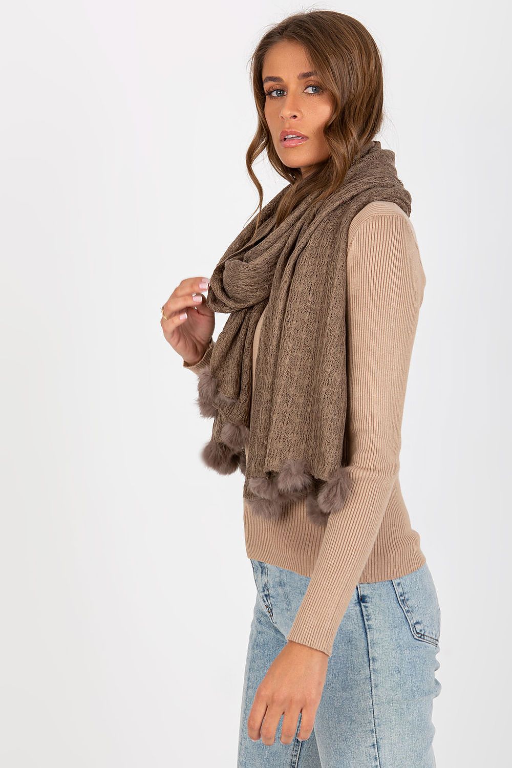Shawl model 185909 Factory Price