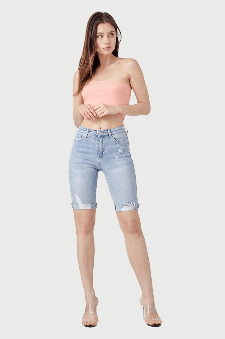 Denim Shorts - CELIA MODA