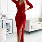  Long dress model 188118 Numoco 