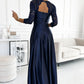  Long dress model 188119 Numoco 