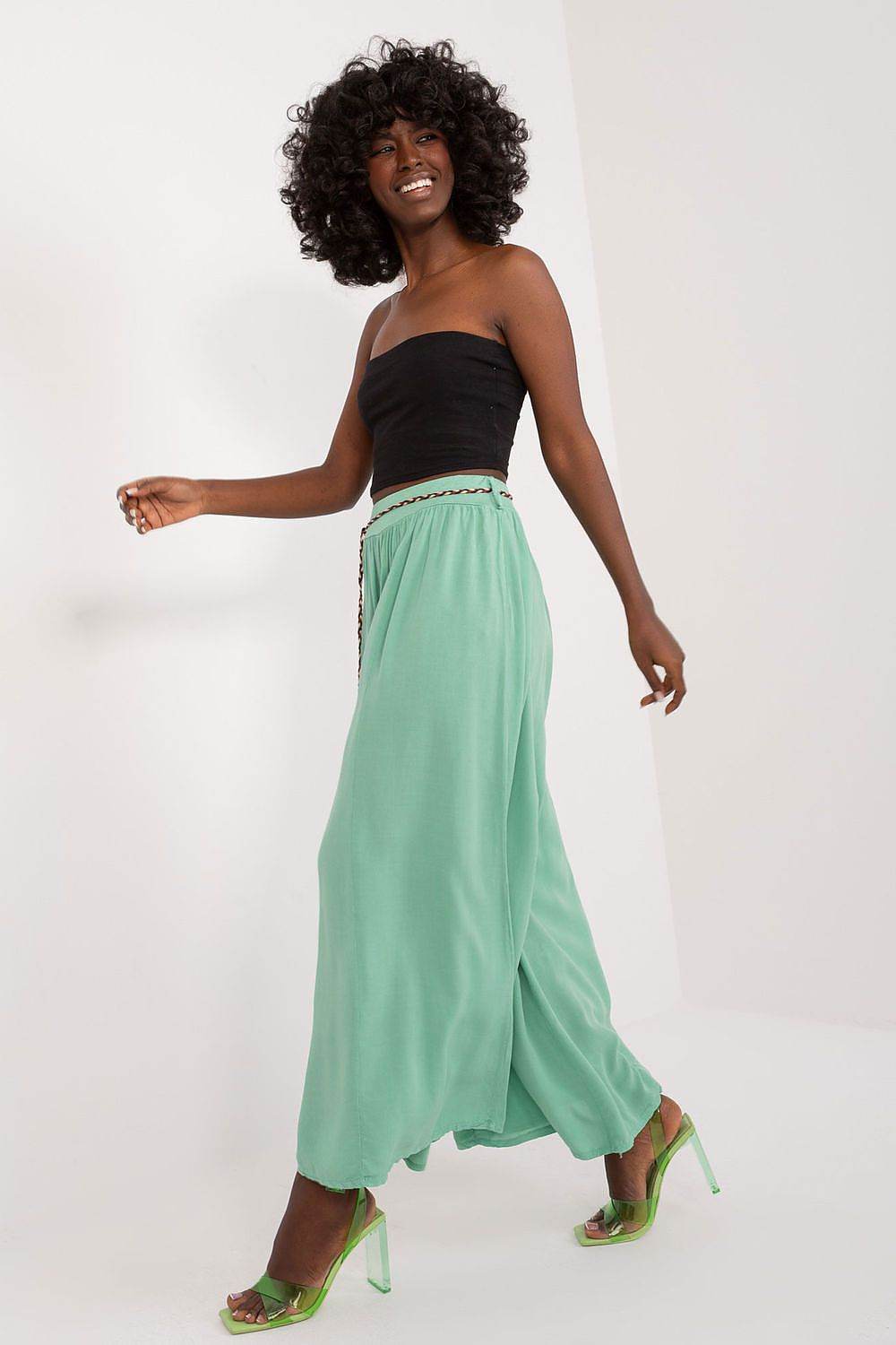 Women trousers Och Bella - CELIA MODA
